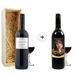 persoonlijke wijnfles